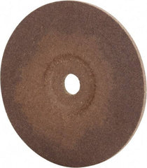 Cratex - 24 Grit, 7" Wheel Diam, 1/4" Wheel Thickness, 7/8" Arbor Hole, Type 27 Depressed Center Wheel - Aluminum Oxide, Resinoid Bond, Compatible with Angle Grinder - USA Tool & Supply