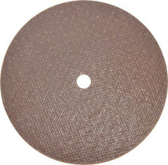 Cratex - 3" Diam 1/4" Hole 80 Grit Fiber Disc - Medium Grade, Aluminum Oxide - USA Tool & Supply