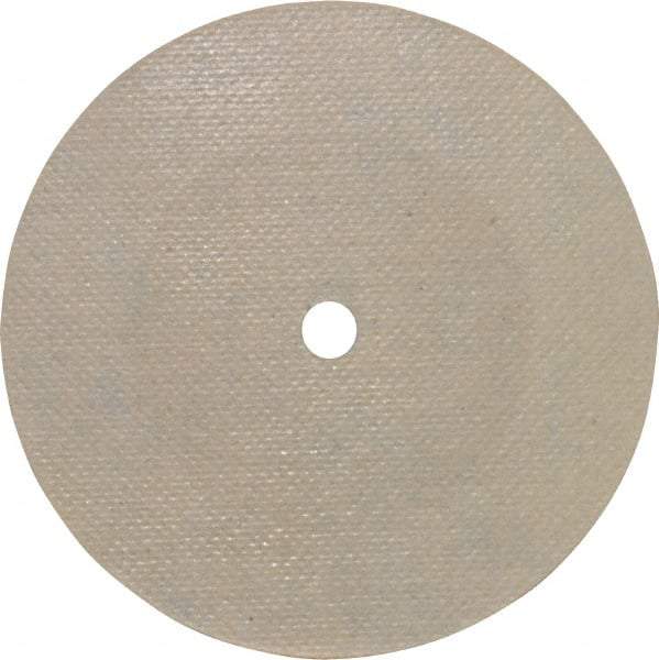Cratex - 3" Diam 1/4" Hole 80 Grit Fiber Disc - Medium Grade, Aluminum Oxide - USA Tool & Supply