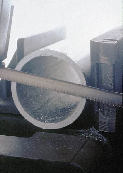 Lenox - 3/4" x 100' x 0.032" Carbon Steel Band Saw Blade Coil Stock - 6 TPI, Toothed Edge, Straight Form, Raker Set, Hard Back, Constant Pitch, Contour Cutting - USA Tool & Supply