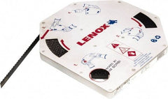 Lenox - 1/2" x 100' x 0.025" Carbon Steel Band Saw Blade Coil Stock - 4 TPI, Toothed Edge, Hook Form, Raker Set, Flexible Back, Constant Pitch, Contour Cutting - USA Tool & Supply