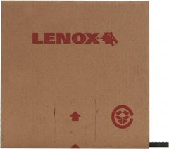 Lenox - 1/2" x 100' x 0.025" Carbon Steel Band Saw Blade Coil Stock - 10 TPI, Toothed Edge, Straight Form, Raker Set, Hard Back, Constant Pitch, Contour Cutting - USA Tool & Supply