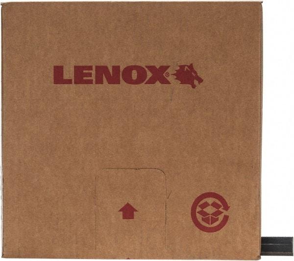 Lenox - 3/4" x 100' x 0.032" Carbon Steel Band Saw Blade Coil Stock - 10 TPI, Toothed Edge, Straight Form, Raker Set, Hard Back, Constant Pitch, Contour Cutting - USA Tool & Supply