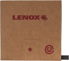 Lenox - 3/4" x 100' x 0.032" Carbon Steel Band Saw Blade Coil Stock - 10 TPI, Toothed Edge, Straight Form, Raker Set, Hard Back, Constant Pitch, Contour Cutting - USA Tool & Supply