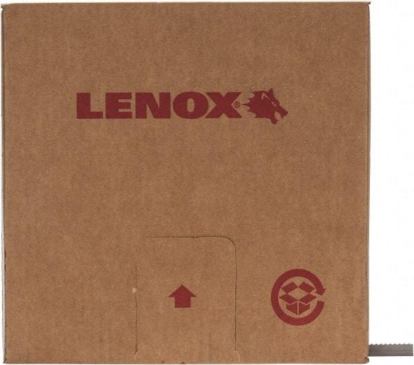 Lenox - 1/2" x 100' x 0.035" Bi-Metal Band Saw Blade Coil Stock - 6 TPI, Toothed Edge, Hook Form, Lenox Set Set, Flexible Back, Constant Pitch, Contour Cutting - USA Tool & Supply