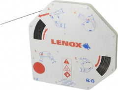 Lenox - 3/8" x 100' x 0.025" Bi-Metal Band Saw Blade Coil Stock - 14 to 18 TPI, Toothed Edge, Wavy Set, Flexible Back, Variable Pitch, Contour Cutting - USA Tool & Supply