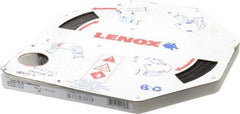 Lenox - 1/2" x 100' x 0.025" Bi-Metal Band Saw Blade Coil Stock - 10 to 14 TPI, Toothed Edge, Modified Raker Set, Flexible Back, Variable Pitch, Contour Cutting - USA Tool & Supply