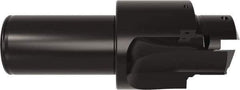 Allied Machine and Engineering - AND10050, MS 33649, SAE AS5202 Standard, 1-5/8-12, 20 Tube Dash Number, 60° Porting Angle, 1.648" Pilot Diam, 1-1/2" Shank Diam, Indexable Spade Blade Insert Porting Tool - 2 Porting Inserts, 5-7/8" Overall Length - USA Tool & Supply