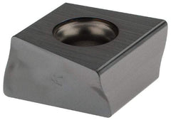 Ingersoll Cutting Tools - DPM424 Grade IN2005 Carbide Milling Insert - TiAlN Finish, 0.3" Thick, 0.591" Inscribed Circle, 0.031" Corner Radius - USA Tool & Supply