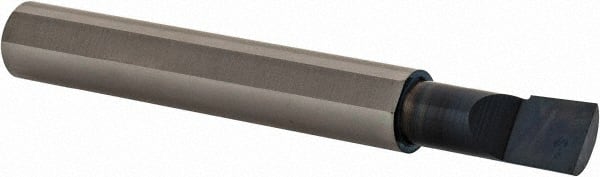 Scientific Cutting Tools - 0.22" Min Bore Diam, 1/2" Max Bore Depth, 1/4 Shank Diam, Radial Relief Boring Bar - USA Tool & Supply