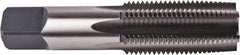 Union Butterfield - 2-8 UNC/UNS 2B 6 Flute Bright Finish High Speed Steel Straight Flute Standard Hand Tap - Plug, Right Hand Thread, 7-5/8" OAL, 3-9/16" Thread Length, H6 Limit, Oversize - Exact Industrial Supply