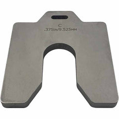 Maudlin Products - Metal Shim Stock Type: Slotted Shim Material: Stainless Steel - USA Tool & Supply