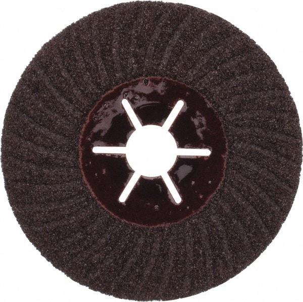 Value Collection - 5" Diam 7/8" Hole 36 Grit Fiber Disc - Very Coarse Grade, Aluminum Oxide, 12,000 Max RPM - USA Tool & Supply