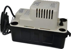 Little Giant Pumps - 1/2 Gallon Tank Capacity, 115 Volt, 15 Shutoff Pump, Condensate System - USA Tool & Supply