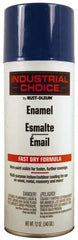 Rust-Oleum - Safety Blue, Enamel Spray Paint - 8 to 12 Sq Ft per Can, 12 oz Container - USA Tool & Supply