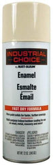 Rust-Oleum - Antique White, Gloss, Enamel Spray Paint - 8 to 12 Sq Ft per Can, 16 oz Container, Use on Drums, Equipment & Color Coding, Furniture, Ladders, Lockers, Motors, Stenciling, Tools - USA Tool & Supply