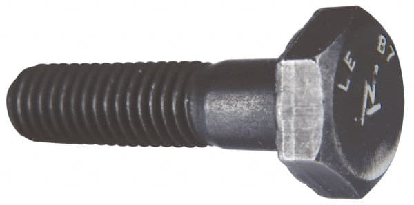 1-8 Thread, 4-1/2″ Length Under Head, Hex Head Bolt Grade B7 Alloy Steel, Uncoated