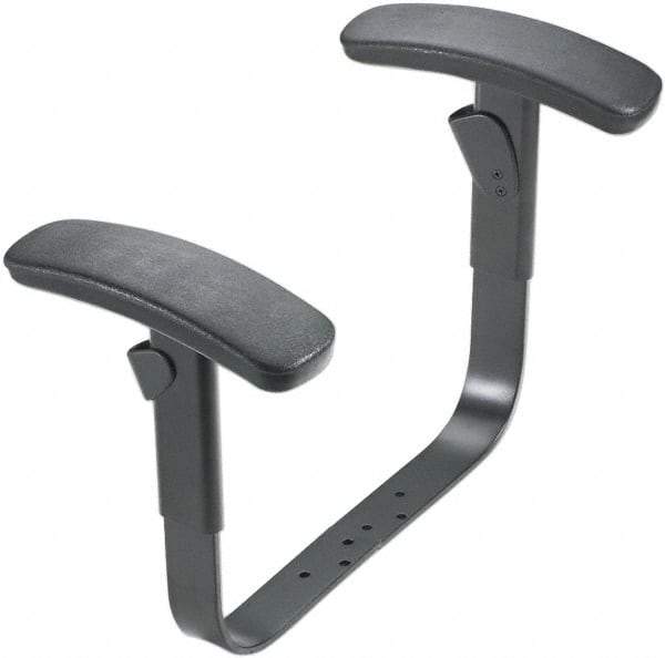 Hon - Black Adjustable Arms - For HON ComforTask Series Swivel Task Chairs - USA Tool & Supply