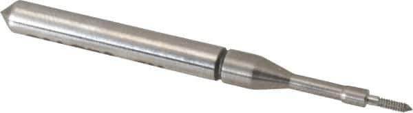Balax - M1.00x0.250, Class Miniature, Single End Plug Thread No Go Gage - High Speed Tool Steel, Handle Not Included - USA Tool & Supply