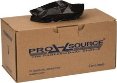 PRO-SOURCE - 1.55 mil Thick, Heavy-Duty Trash Bags - 43" Wide x 48" High, Black - USA Tool & Supply