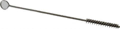 PRO-SOURCE - 1" Long x 5/32" Diam Stainless Steel Twisted Wire Bristle Brush - Single Spiral, 4" OAL, 0.003" Wire Diam, 0.062" Shank Diam - USA Tool & Supply