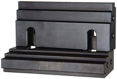 Snap Jaws - 6" Wide x 2-3/4" High x 2-1/2" Thick, Triple Step Vise Jaw - Soft, Steel, Fixed Jaw, Compatible with 6" Vises - USA Tool & Supply