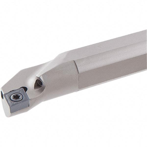 Iscar - 13mm Min Bore Diam, 140mm OAL, 10mm Shank Diam, S-SCLC Indexable Boring Bar - 19mm Max Bore Depth, CC.. 09T3.. Insert, Screw Holding Method - USA Tool & Supply