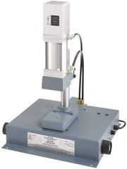 JT&M - 3/4" Ram, 3-3/16" Throat Depth, 660 Lb Pneumatic Arbor Press - 8-5/16" Max Work Height x 16" Max Work Width, 18.38" Base Width x 16.12" Base Depth - USA Tool & Supply