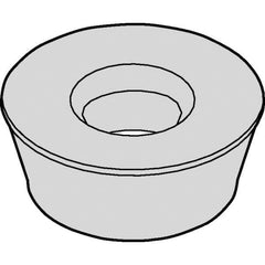 Kennametal - RDHX07T1M0 Grade KC725M Carbide Milling Insert - TiN/TiCN/TiN Finish, 5/64" Thick, 7mm Inscribed Circle - USA Tool & Supply