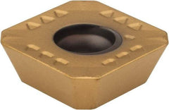 Kennametal - SEPT443 GB2 Grade KC725M Carbide Milling Insert - TiN/TiCN/TiN Finish, 3/16" Thick, 14mm Inscribed Circle, 1mm Corner Radius - USA Tool & Supply
