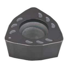 Kennametal - WPMT080615 HN Grade KC525M Carbide Milling Insert - TiAlN Finish, 1/4" Thick, 0.5201" Inscribed Circle, 1.5mm Corner Radius - USA Tool & Supply