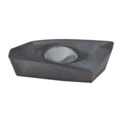 Kennametal - EC1808 LD Grade KC522M Carbide Milling Insert - TiAlN Finish, 0.217" Thick, 0.8mm Corner Radius - USA Tool & Supply