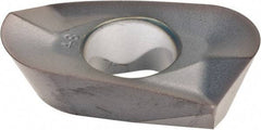 Kennametal - EC1848 LD Grade KC522M Carbide Milling Insert - TiAlN Finish, 0.217" Thick, 1/2" Inscribed Circle, 4.8mm Corner Radius - USA Tool & Supply