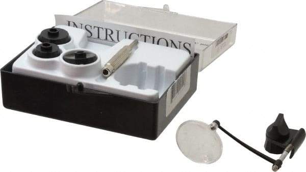 SPI - 5x Magnification, 24 mm Lens Diameter, Singlet Lens Optical Glass Loupe - 1 Lens, 2 Inch Focal Length - USA Tool & Supply