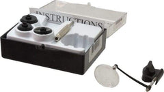 SPI - 5x Magnification, 24 mm Lens Diameter, Singlet Lens Optical Glass Loupe - 1 Lens, 2 Inch Focal Length - USA Tool & Supply