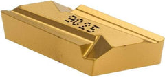 Iscar - KNUX3331, IC9025 Grade Carbide Profiling Insert - TiCn/Al2O3/TiN Finish, 55° Incl Angle, Parallelogram, 0.776" Side Length, 4.75mm Thick, 0.51mm Corner Radius, 9.53mm Inscribed Circle - USA Tool & Supply