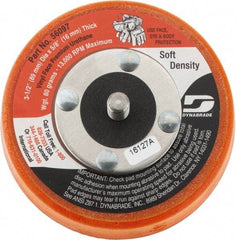 Dynabrade - 3-1/2" Diam Adhesive/PSA Disc Backing Pad - Soft Density, 13,000 RPM - USA Tool & Supply