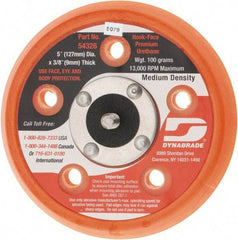 Dynabrade - 5" Diam Hook & Loop Disc Backing Pad - Medium Density, 13,000 RPM - USA Tool & Supply