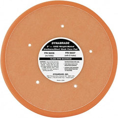 Dynabrade - 8" Diam Hook & Loop Disc Backing Pad - Medium Density, 13,000 RPM - USA Tool & Supply
