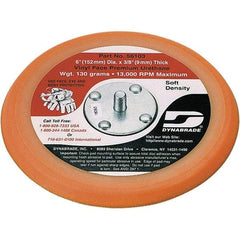 Dynabrade - 6" Diam Adhesive/PSA Disc Backing Pad - Soft Density, 13,000 RPM - USA Tool & Supply