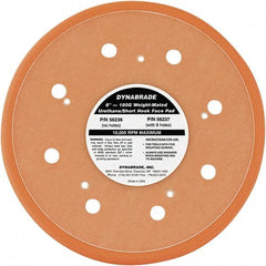 Dynabrade - 8" Diam Hook & Loop Disc Backing Pad - Medium Density, 13,000 RPM - USA Tool & Supply