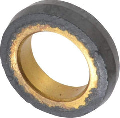 Dynabrade - 5/8" Diam x 1/8" Wide Contact Wheel - 1/8" Arbor Hole, Crowned, 70 Duro Rubber Face - USA Tool & Supply