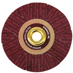 Dynabrade - 4" Diam 220 Grit Coated Sanding Star - Very Fine Grade, Arbor Mount - USA Tool & Supply