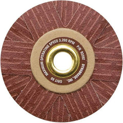 Dynabrade - 4" Diam 150 Grit Coated Sanding Star - Very Fine Grade, Arbor Mount - USA Tool & Supply