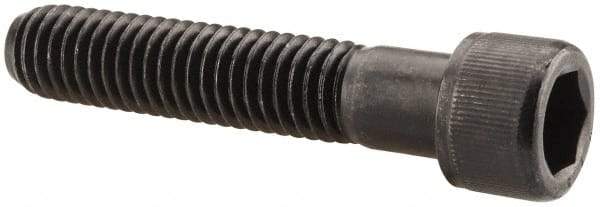 Value Collection - 7/16-14 UNC Hex Socket Drive, Socket Cap Screw - Alloy Steel, Black Oxide Finish, Partially Threaded, 2-1/4" Length Under Head - USA Tool & Supply