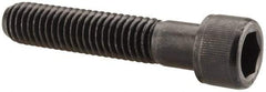 Value Collection - 7/16-14 UNC Hex Socket Drive, Socket Cap Screw - Alloy Steel, Black Oxide Finish, Partially Threaded, 2-1/4" Length Under Head - USA Tool & Supply