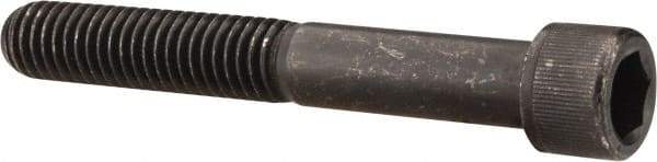 Value Collection - 7/16-14 UNC Hex Socket Drive, Socket Cap Screw - Alloy Steel, Black Oxide Finish, Partially Threaded, 3-1/4" Length Under Head - USA Tool & Supply