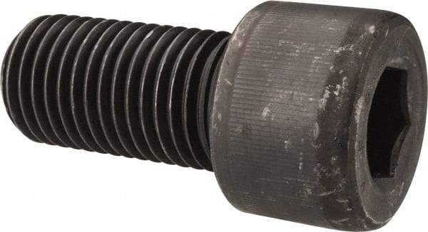 Value Collection - 1-1/4 - 7 UNC Hex Socket Drive, Socket Cap Screw - Alloy Steel, Black Oxide Finish, Fully Threaded, 2-1/2" Length Under Head - USA Tool & Supply
