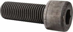 Value Collection - 1-1/4 - 7 UNC Hex Socket Drive, Socket Cap Screw - Alloy Steel, Black Oxide Finish, Fully Threaded, 3-1/2" Length Under Head - USA Tool & Supply