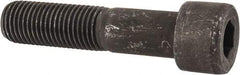 Value Collection - 1-1/4 - 7 UNC Hex Socket Drive, Socket Cap Screw - Alloy Steel, Black Oxide Finish, Partially Threaded, 5-1/2" Length Under Head - USA Tool & Supply